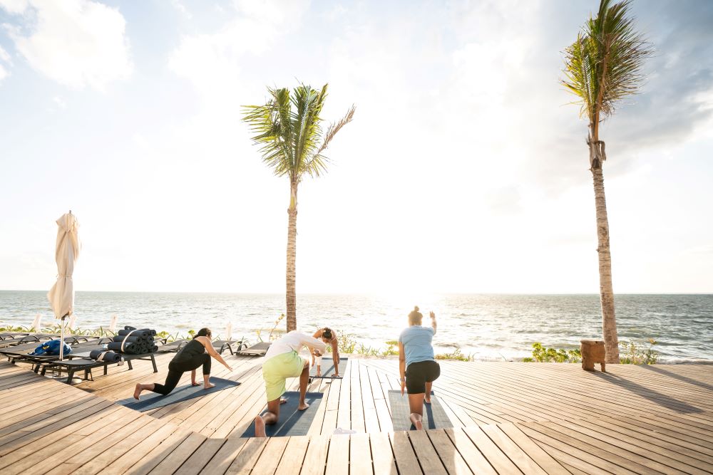 hilton cancun yoga